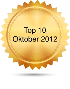 Top 10 Oktober 2012
