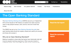 Open Banking Standard