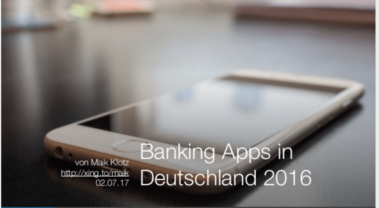 Banking Apps - welche nutzen die Deutschen am liebsten?