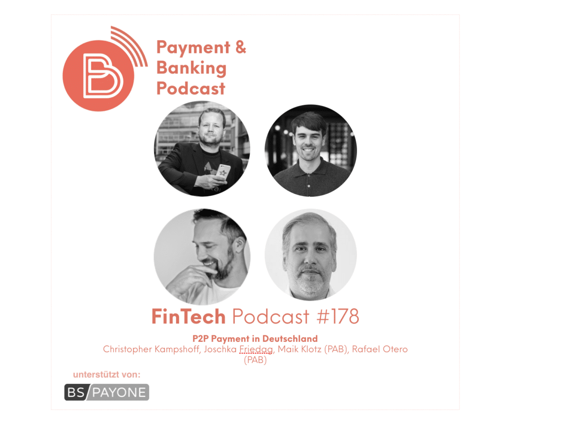 FinTech Podcast #178 - P2P Payments in Deutschland