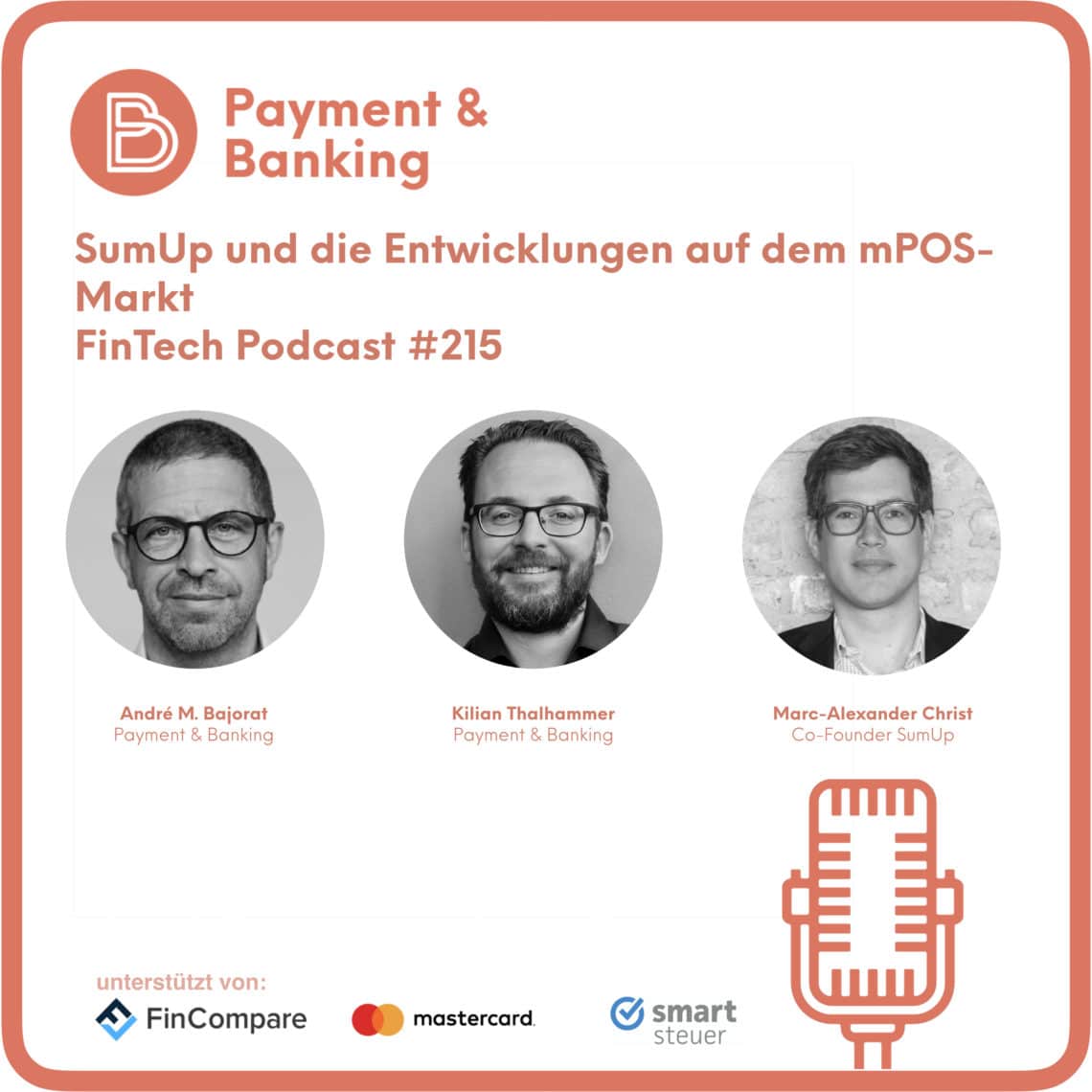 FinTech Podcast #215 - SumUp und die Entwicklungen auf dem mPOS-Markt