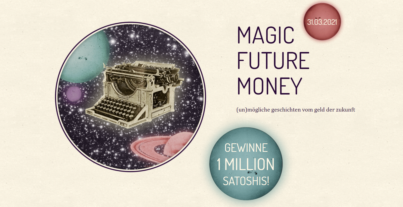 “Magic Future Money” - Warum wir endlich über Geld reden müssen