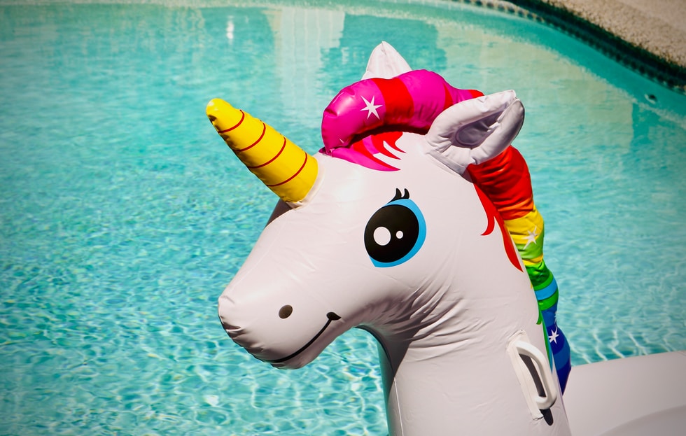 unicorn inflatable toy