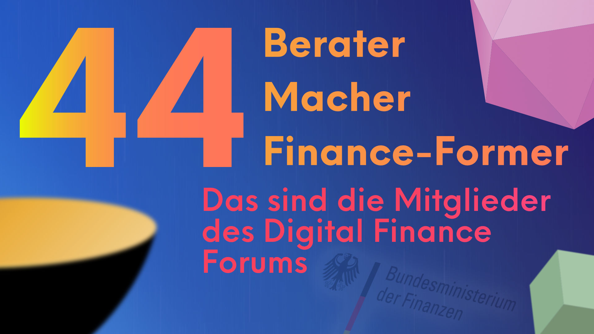 Digital Finance Forum 44 Mitglieder Header