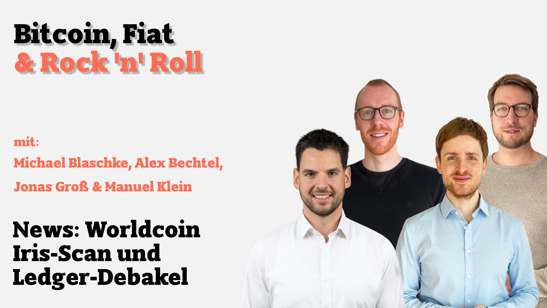 In der aktuellen News-Episode von Bitcoin, Fiat & Rock’n’Roll besprechen Alex, Jonas, Michael und Manuel die aktuellsten News in den Bereichen Krypto, Stablecoins, CBDCs, Corporates und Web3.