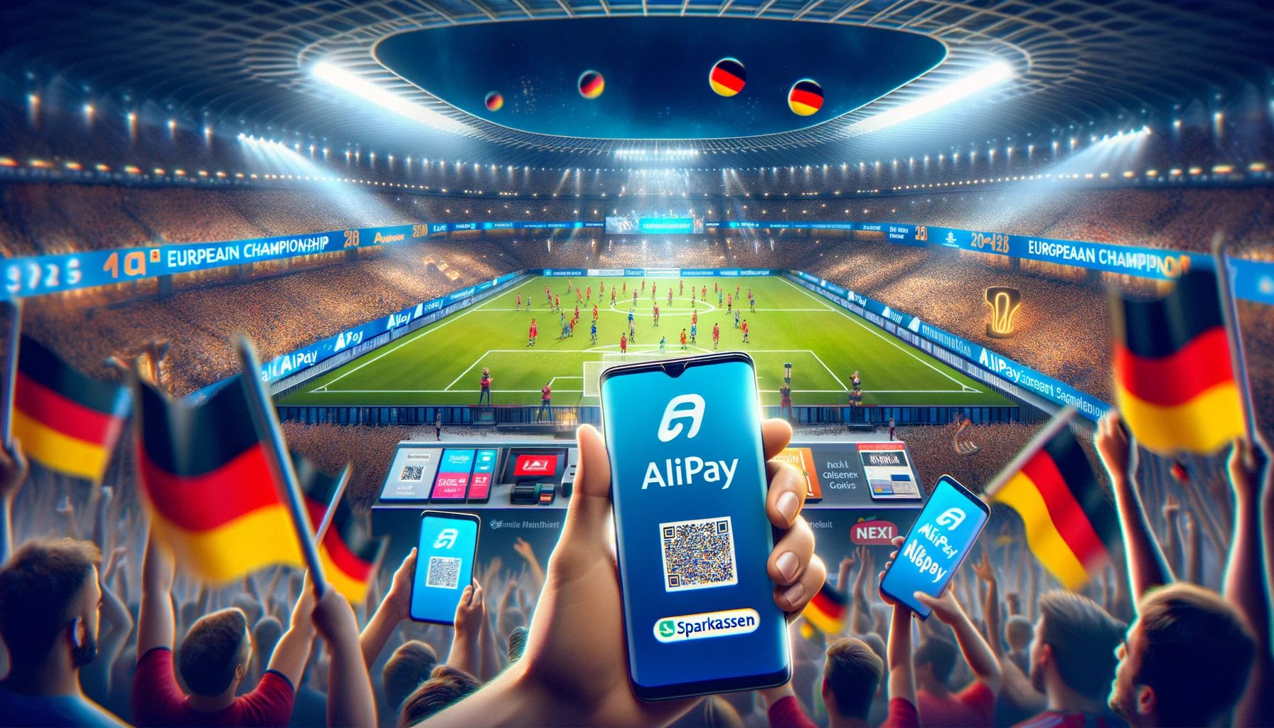 Alipay nutzt die EM 2024 in Deutschland für Expansion mit Alipay+ und Kooperationen mit Sparkassen und Nexi