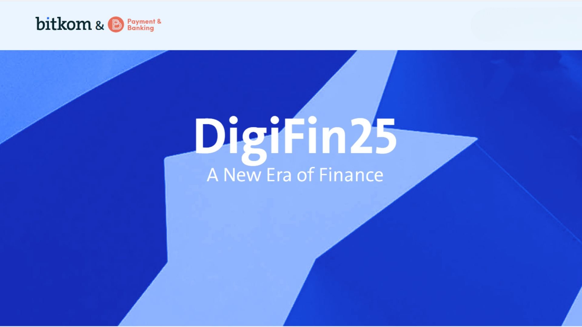 DigiFin25: Bitkom und Payment & Banking veranstalten gemeinsame Konferenz